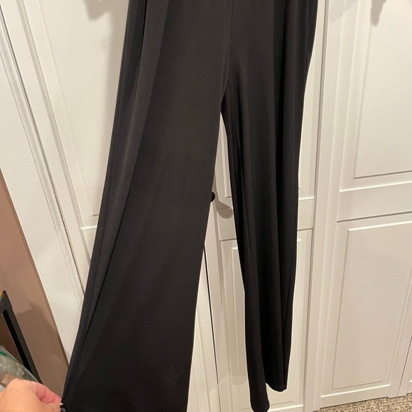 Michael Kors Black Stretch Jumpsuit w/ Lace Sleeves (Size XS) - Picture 8 of 9